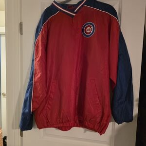 Red and Blue Cubs Windbreaker